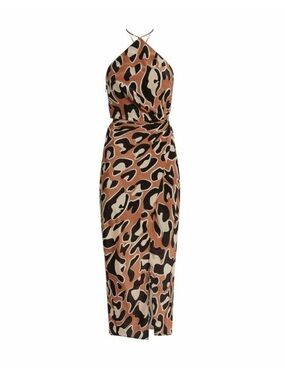 Camilla and Marc Lexis Sleek Halter Midi Dress